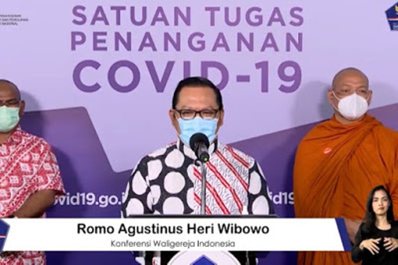 Usai Divaksin Bersama Jokowi, Romo Agustinus: Saya Sehat, Tidak Ada Efek Samping