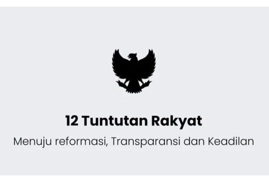 Lengkap! Inilah Daftar 12 Tuntutan Rakyat, Gaji DPR Dipatok 5 Kali UMR