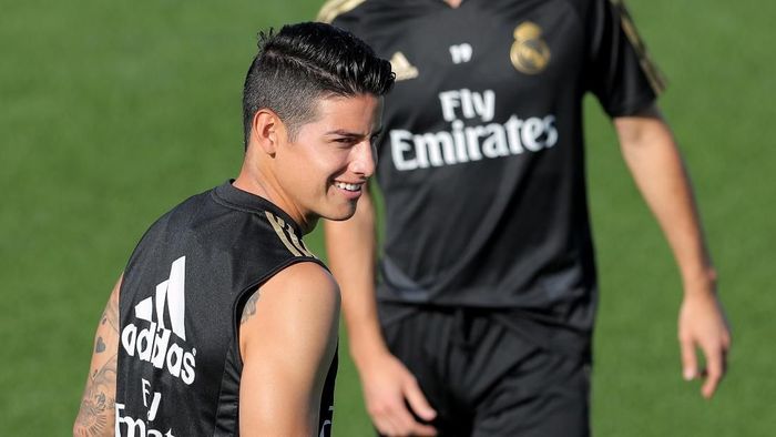 Madrid Pastikan James Alami Cedera Lutut