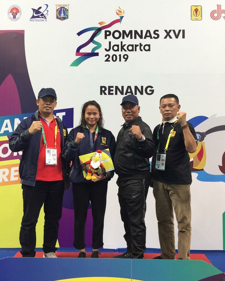 Atlet Unilak Beri Medali Emas untuk Kontingen Riau di POMNAS 2019