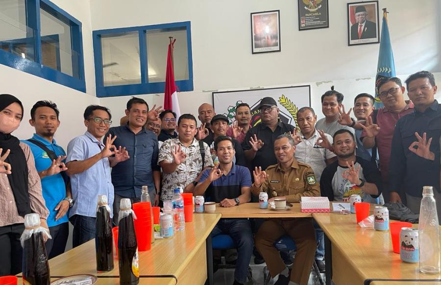 Wabup Hadiri Rapat Persiapan Konferprov ke-XV PWI Riau di Bengkalis