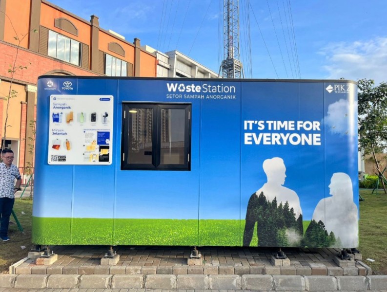 Waste Stasion Mulai Beroperasi  Warga Pekanbaru Kini Bisa Tukar Sampah Jadi Rupiah