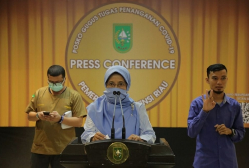 Total Kasus Corona di Riau Hampir 3000, Terbanyak Masih dari Pekanbaru