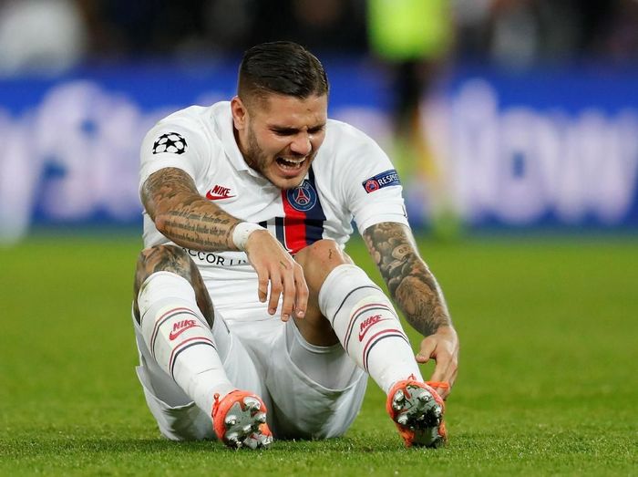 PSG Lolos, Icardi Malah Cedera