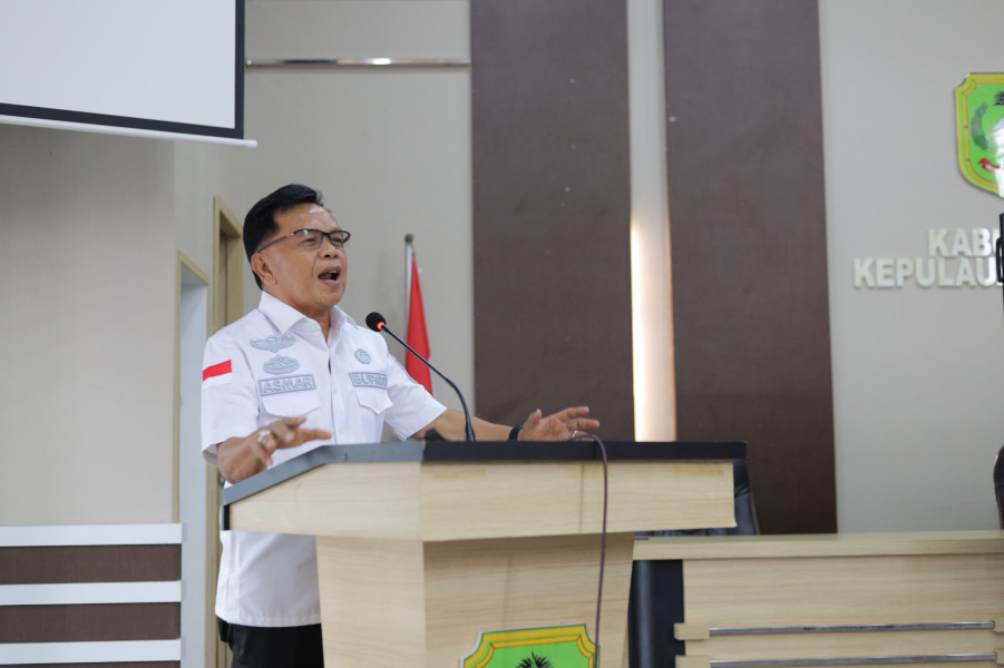 Plt Bupati Kabupaten Kepulauan Meranti Asmar Ikuti BIK Bersama Gubri dan Kepala OJK