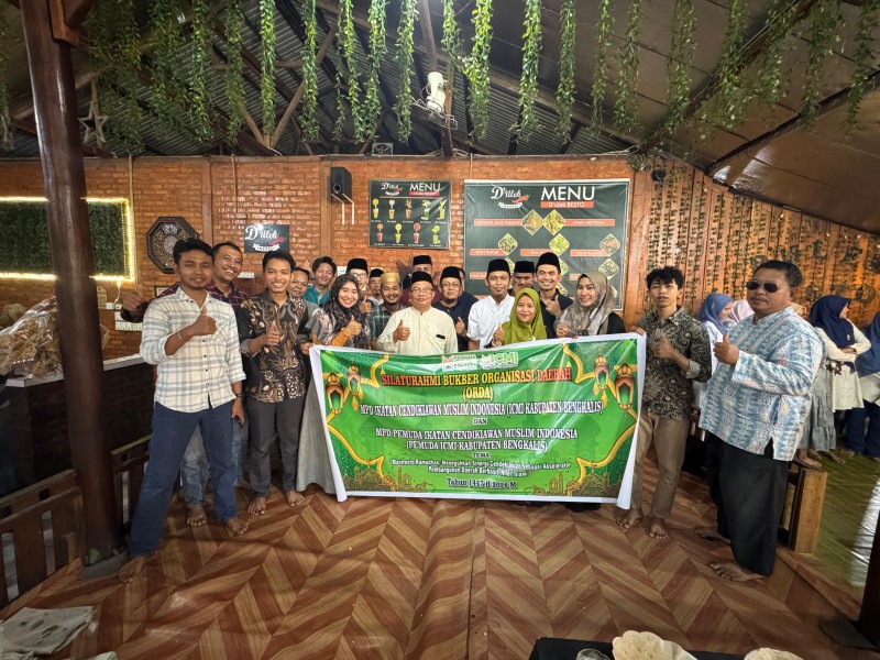 Perdana, MPD ICMI Bersama Pemuda ICMI Bengkalis Gelar Silaturahmi Sekaligus Buka Puasa Bersama