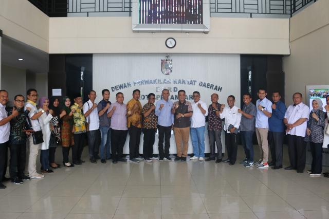 DPRD Inhil Kunjungi DPRD Pekanbaru, Bahas dan Gali Penyusunan RKT