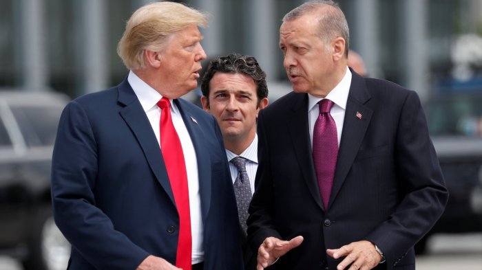 Erdogan-Trump Bahas Khashoggi di Peringatan Perang Dunia I