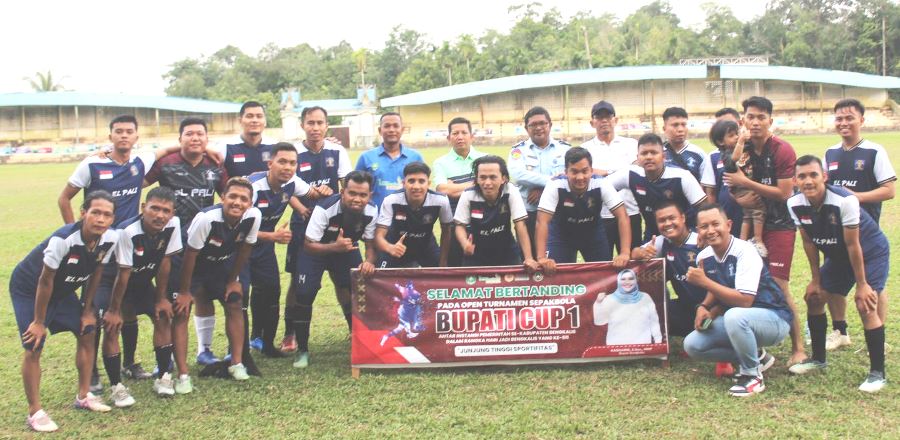 Tim El Pali Lapas Bengkalis Melaju ke 8 Besar Piala Bupati Cup I
