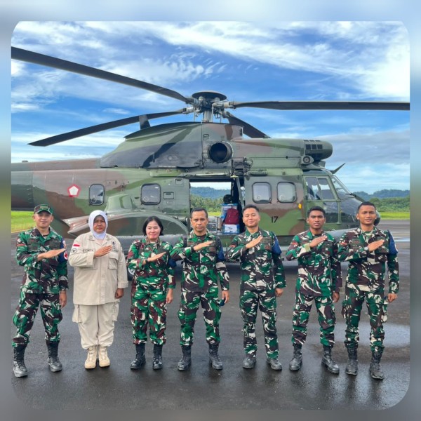 Misi Tuntas! Tim Medis TNI AU Layani Ribuan Korban Banjir Tapanuli Tengah