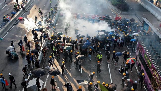 Tak Punya Izin, Demo Akhir Pekan Hong Kong Bakal Tetap Jalan