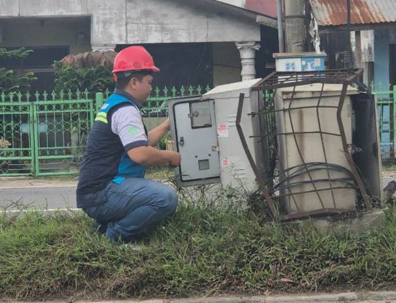 PJU Di Kecamatan Mandau Padam, Pemkab Bengkalis Janji Segera Perbaiki