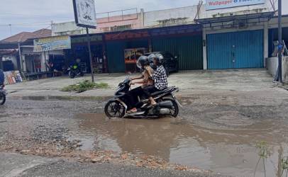 Terkait Jalan Rusak di Pekanbaru, Polisi Surati Dinas PUPR