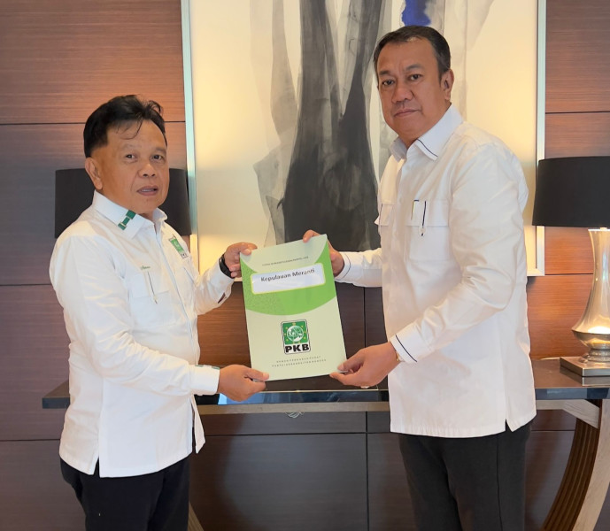 Asmar-Muzamil Resmi Dapat Dukungan PKB Untuk Pilkada Kepulauan Meranti 2024