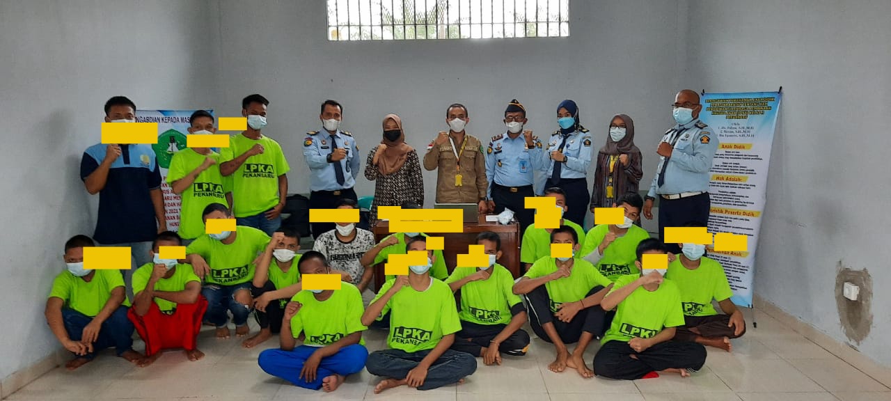 Dosen FH Unilak Robert Libra Laksanakan Pengabdian kepada Masyarakat di LPKA Pekanbaru