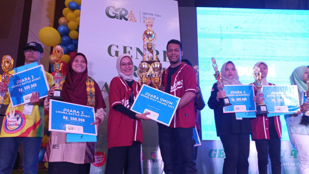 Kepulauan Meranti Raih Juara Umum GenRe Riau Award Tahun 2023