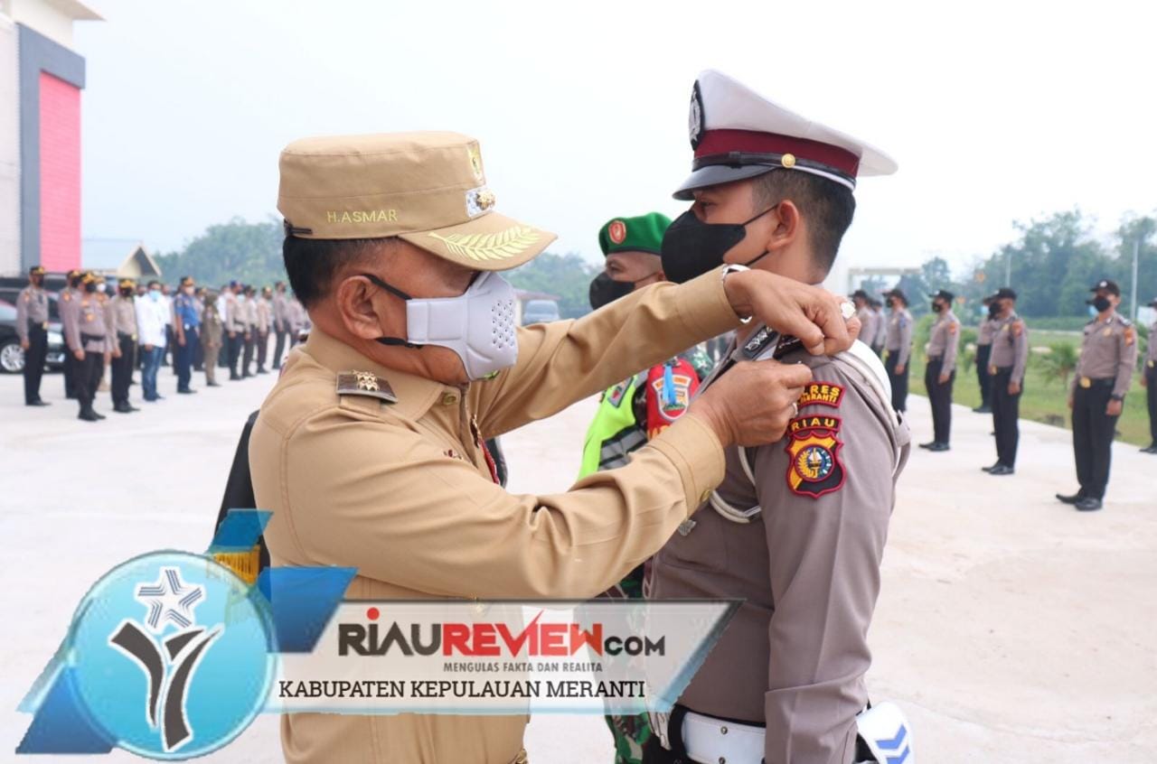 Operasi Zebra Dimulai, Polres Meranti Gelar Apel Pasukan