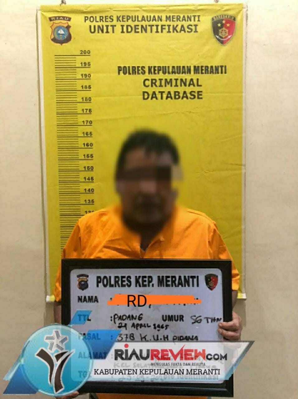 Polres Kepulauan Meranti Berhasil Ringkus Terduga Pelaku Penipuan