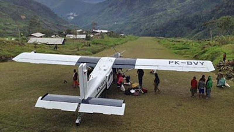 KKB Papua Sandera Pesawat Susi Air karena Tak Dapat Dana Desa