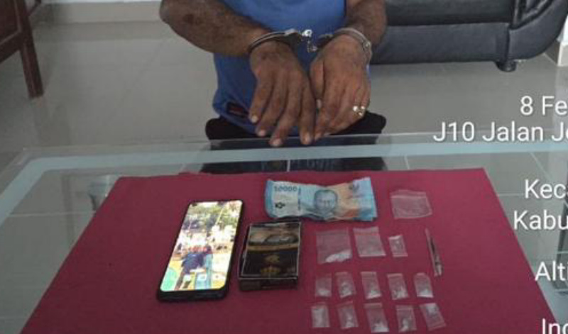 Polres Bengkalis Gulung Pengedar Penyebab Gangguan Mental di Mandau