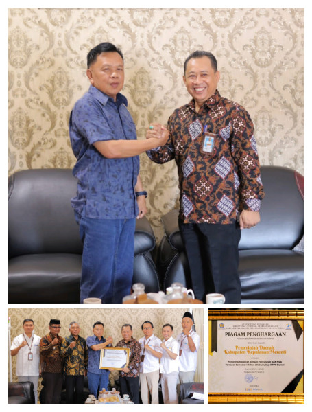 Pemkab Kepulauan Meranti Terima Penghargaan dari KPPN Dumai