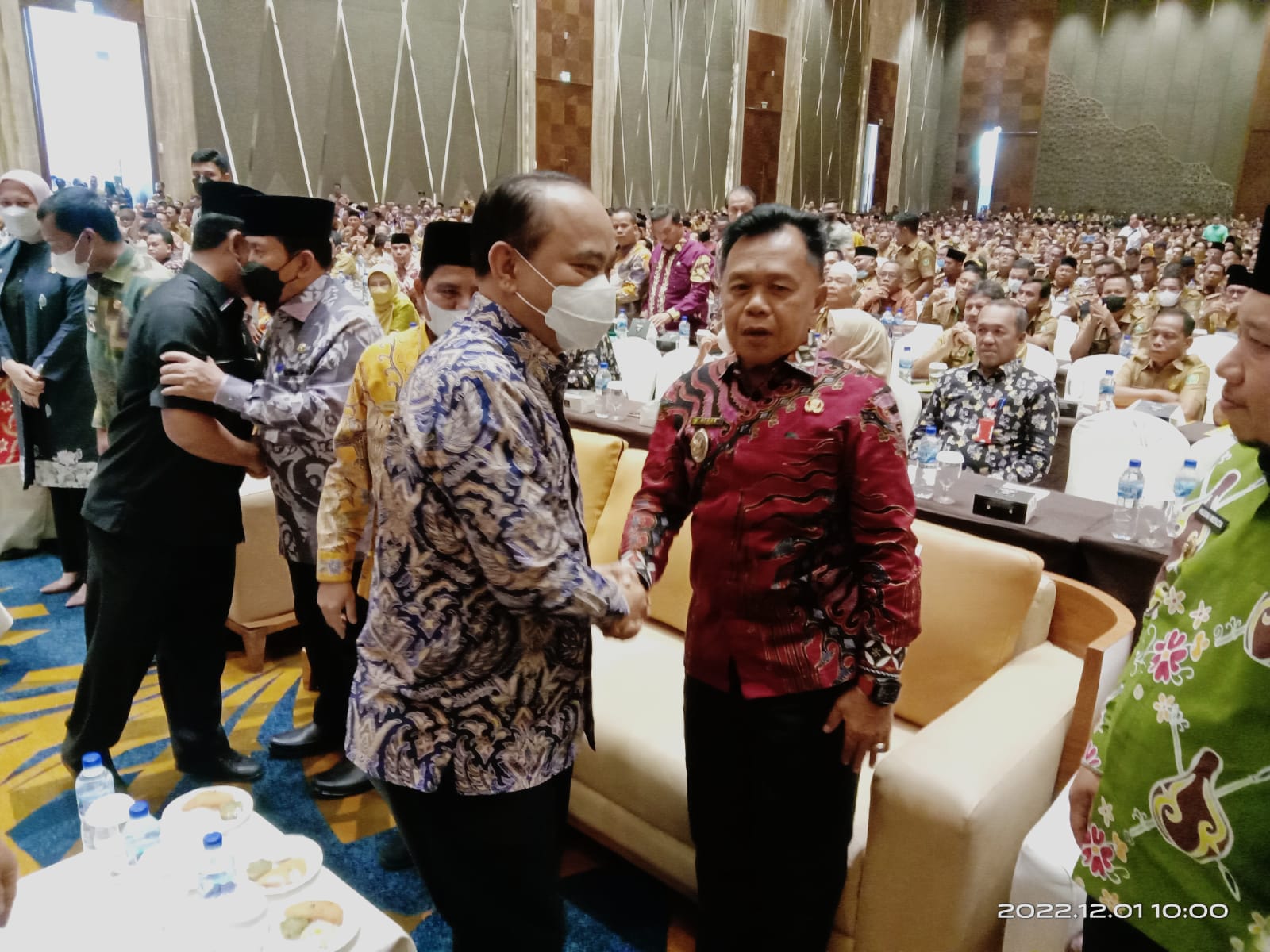 H. Asmar Hadiri Raker Penyelenggaraan Pemdes Se-Riau Tahun 2022
