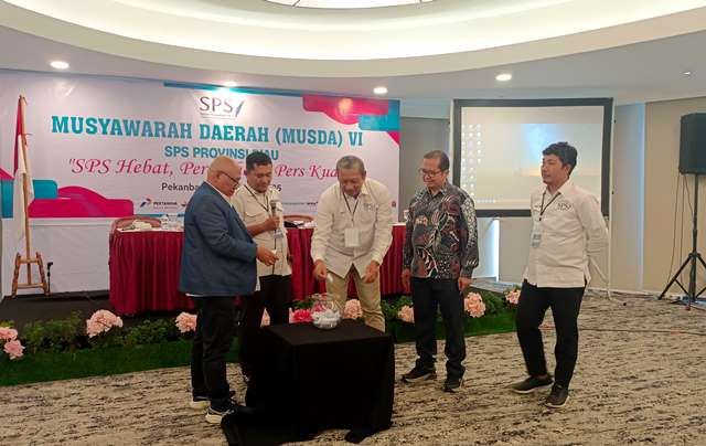 Saidul Tombang Terpilih Sebagai Ketua SPS Riau