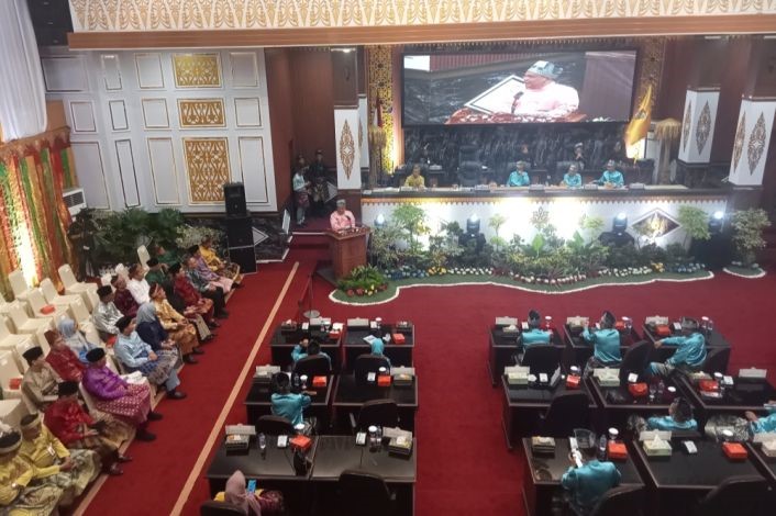  Rapat Paripurna Hari Jadi Pekanbaru ke-240, DPRD Ajak untuk Bersatu Demi Kemajuan Pekanbaru